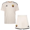 Officiële Voetbalshirt + Korte Broek AS Roma Uit 2023-24 - Kids